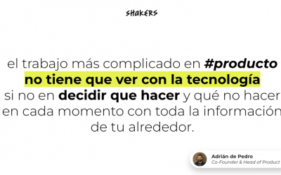 La tarea más dificil de un Product Manager es PRIORIZAR